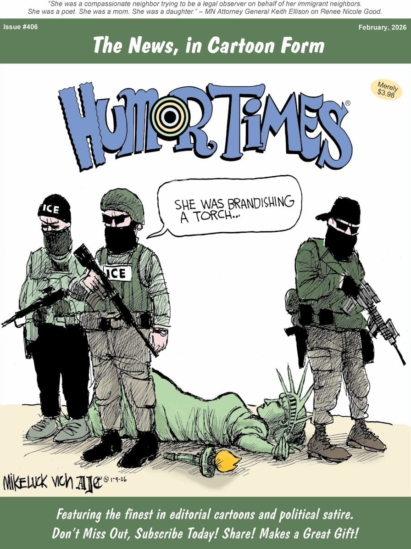 Humor Times February 01, 2026 Issue Cover