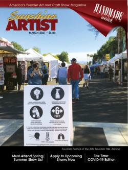 Sunshine-Artist March 01, 2021 Issue Cover