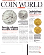 Coin-World-Weekly October 21, 2019 Issue Cover