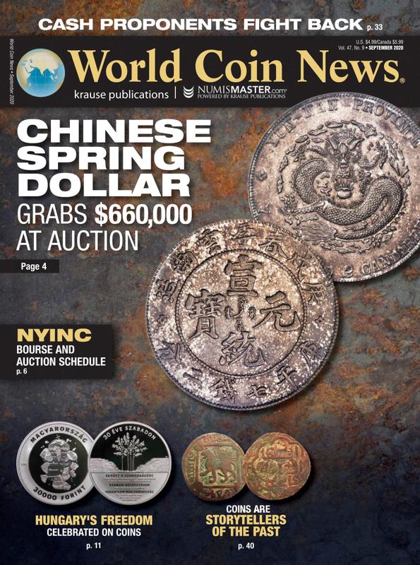 World-Coin-News September 01, 2020 Issue Cover