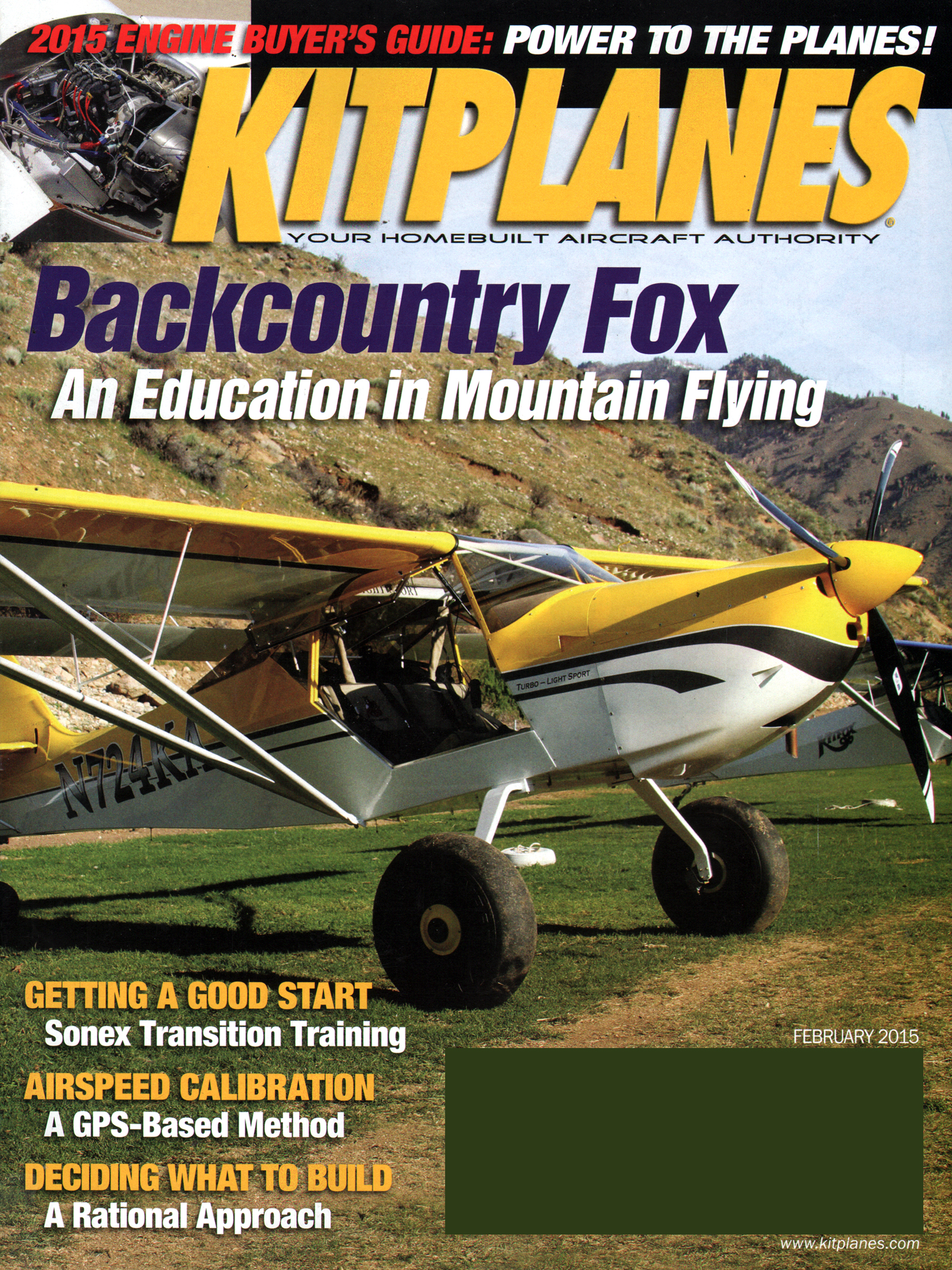 Kit-Planes February 01, 2015 Issue Cover