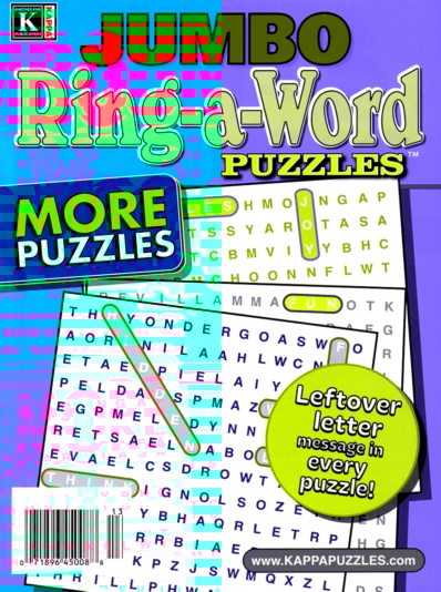 Jumbo Ring-a-Word January 01, 2025 Issue Cover