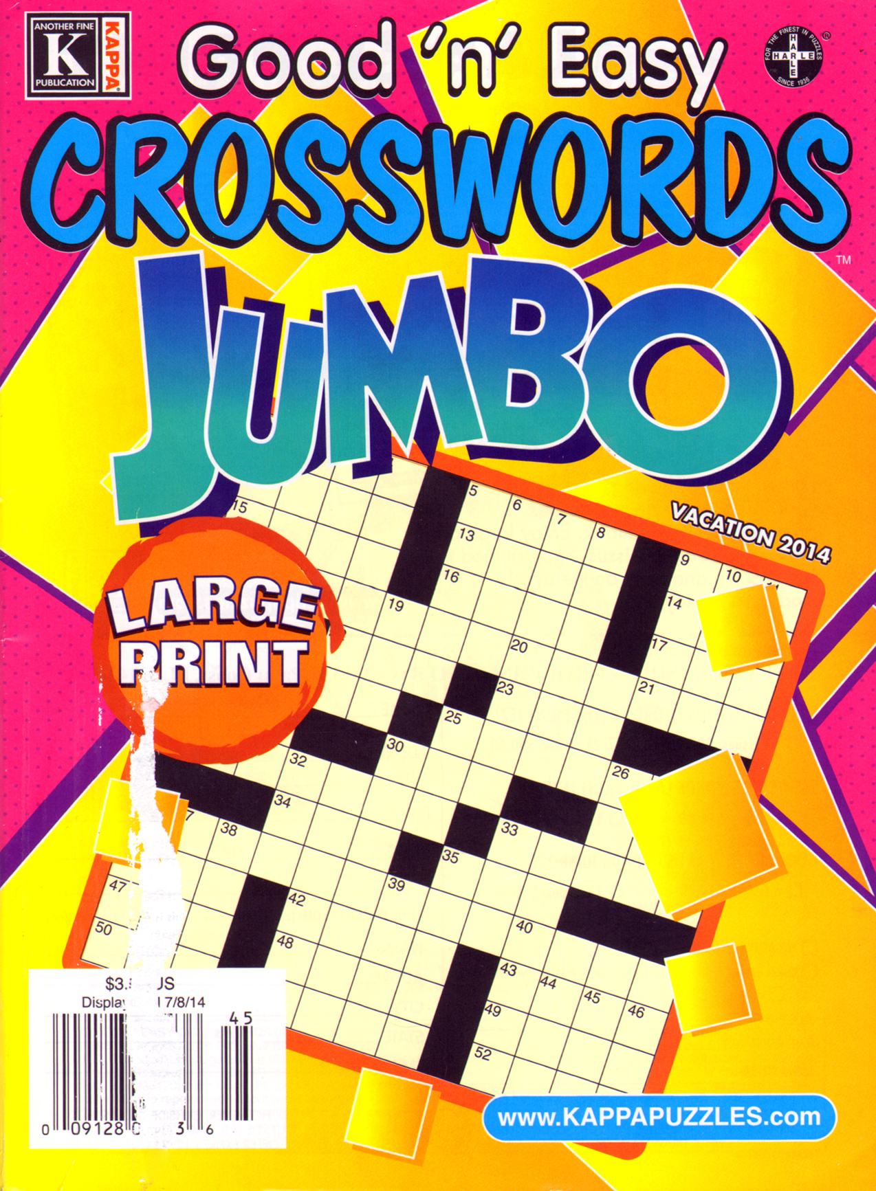 Good-N-Easy-Crosswords-Jumbo July 01, 2014 Issue Cover