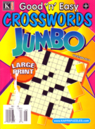 Good-N-Easy-Crosswords-Jumbo July 01, 2014 Issue Cover