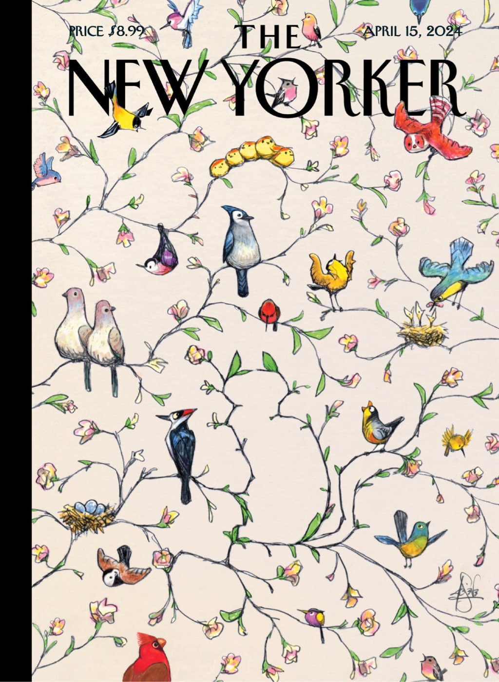 The-New-Yorker April 15, 2024 Issue Cover