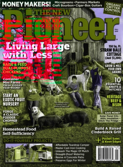 The New Pioneer September 01, 2015 Issue Cover