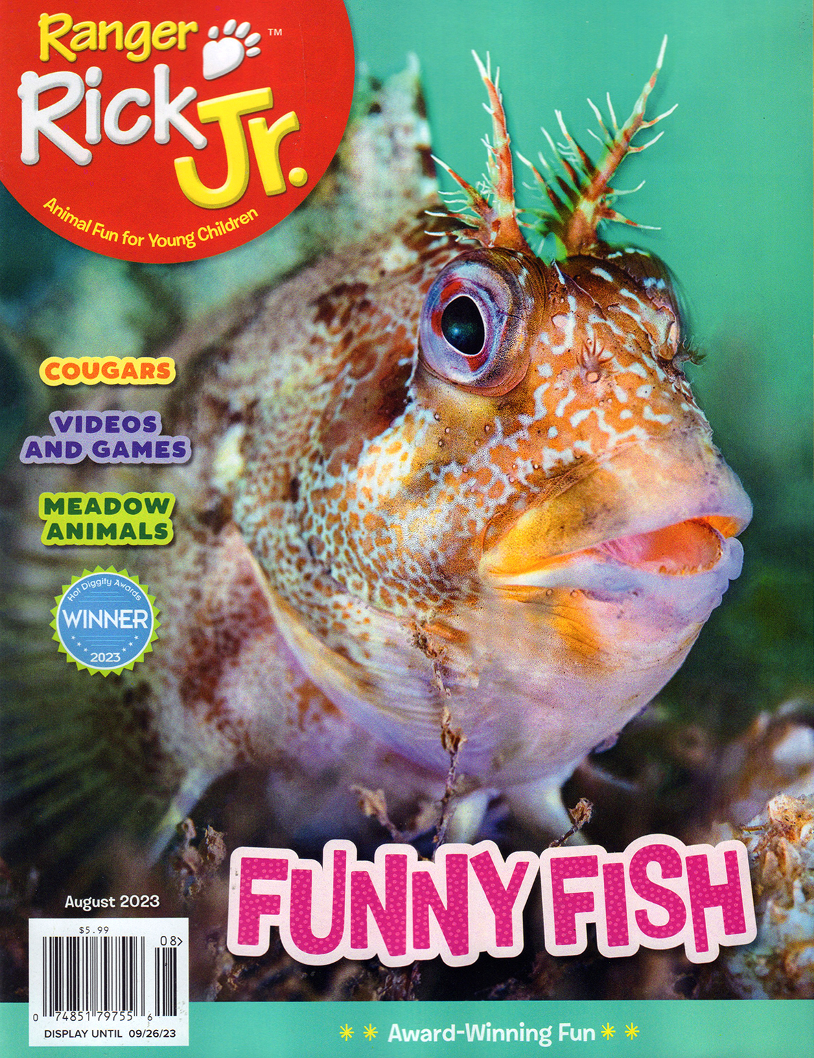 Ranger-Rick-Jr August 01, 2023 Issue Cover