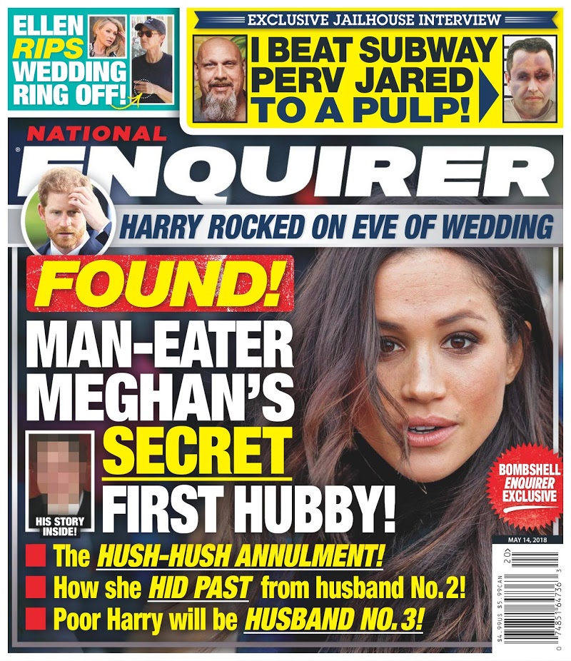 National-Enquirer May 14, 2018 Issue Cover
