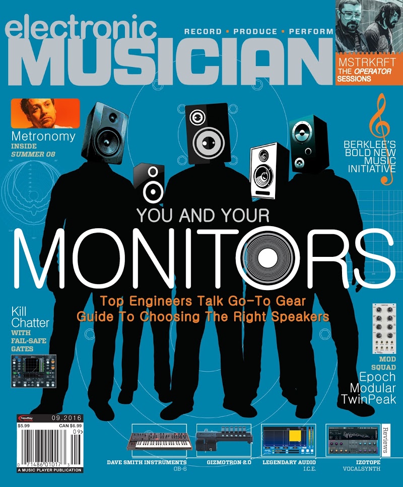 Electronic-Musician September 01, 2016 Issue Cover