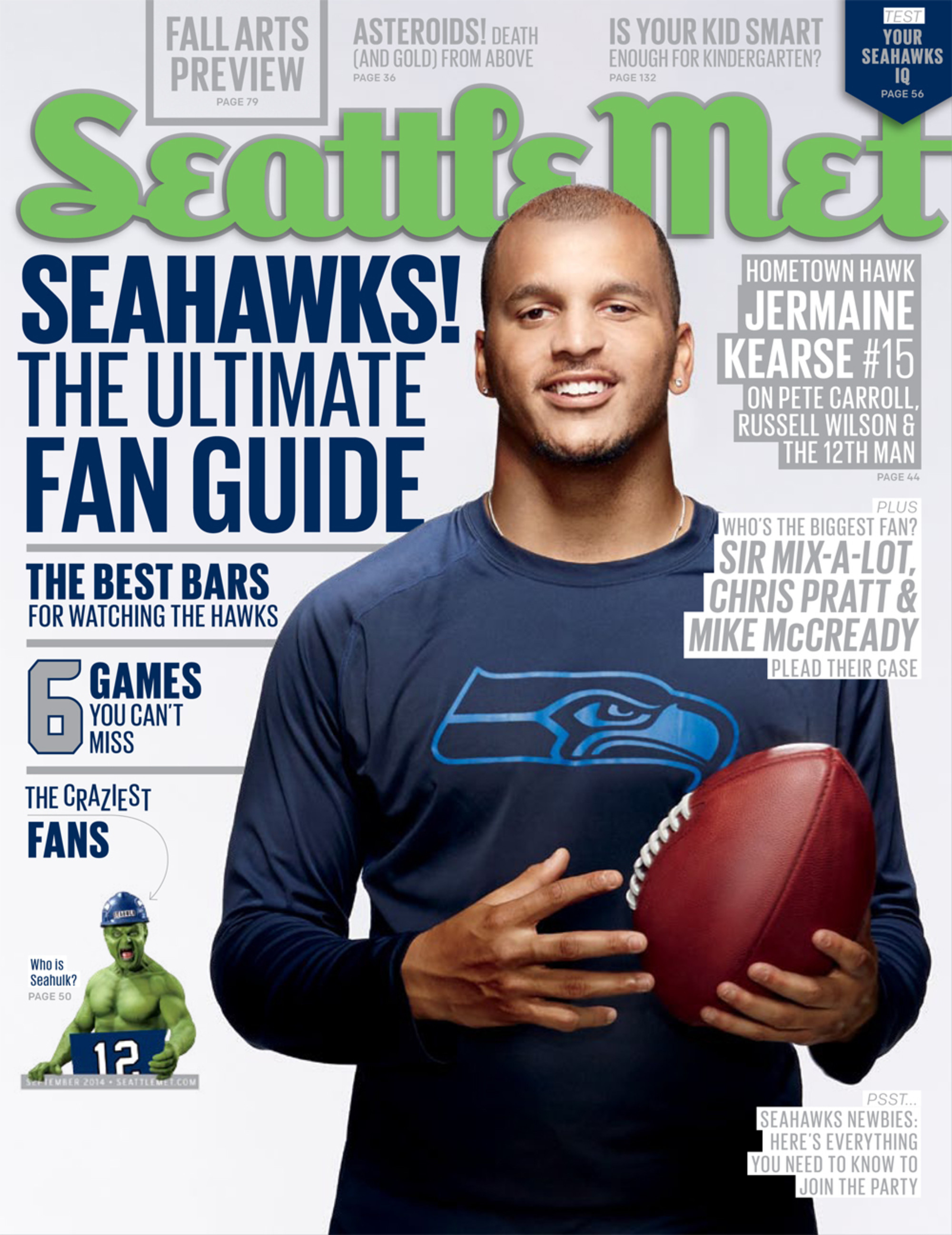 Seattle-Met September 01, 2014 Issue Cover