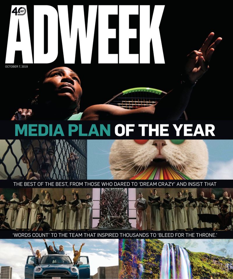 Adweek October 07, 2019 Issue Cover