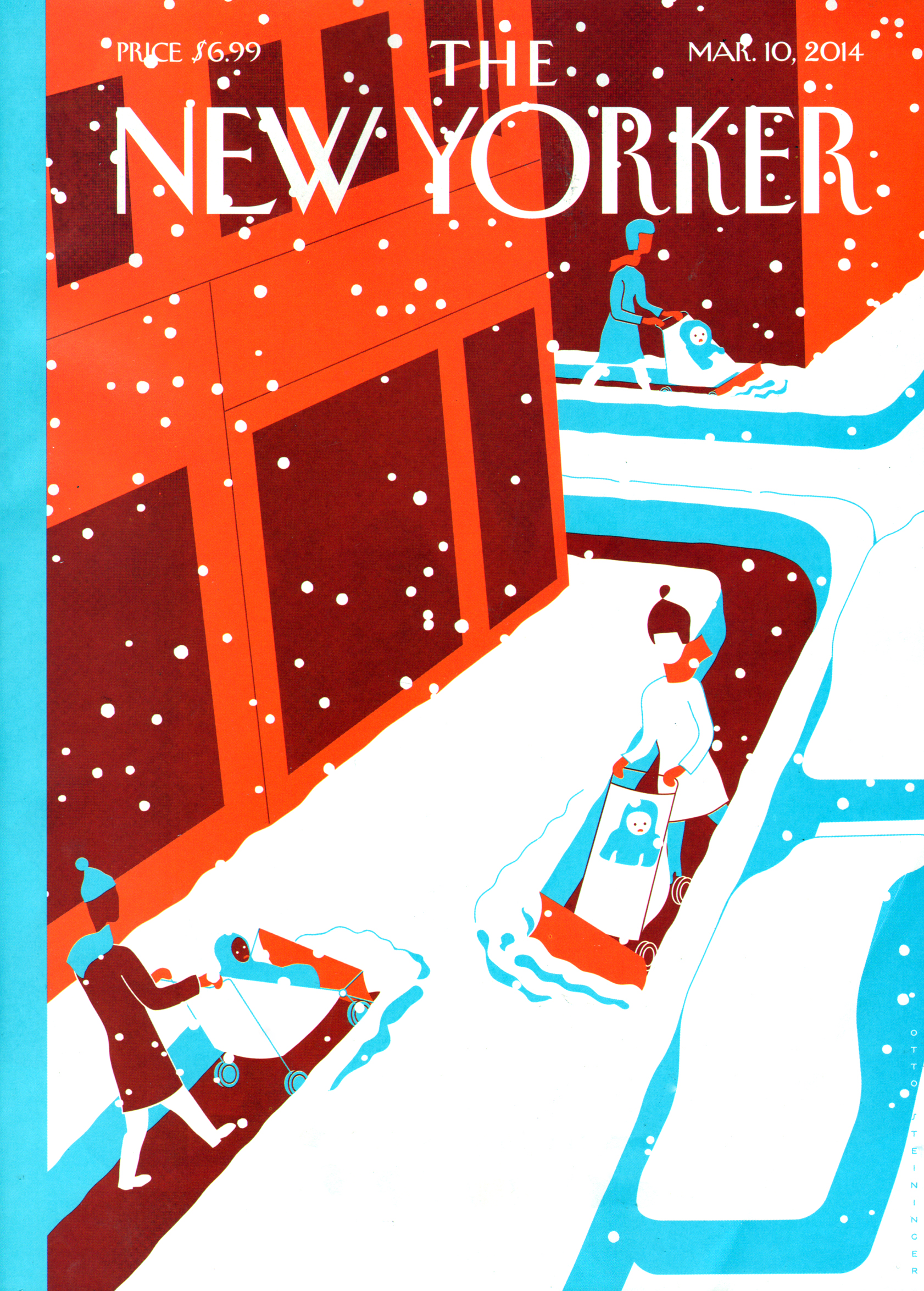 The-New-Yorker March 10, 2014 Issue Cover