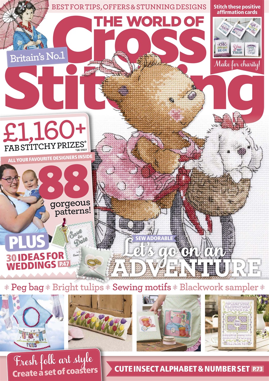 The-World-of-Cross-Stitching May 01, 2019 Issue Cover