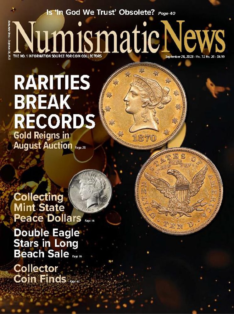 Numismatic-News September 26, 2023 Issue Cover