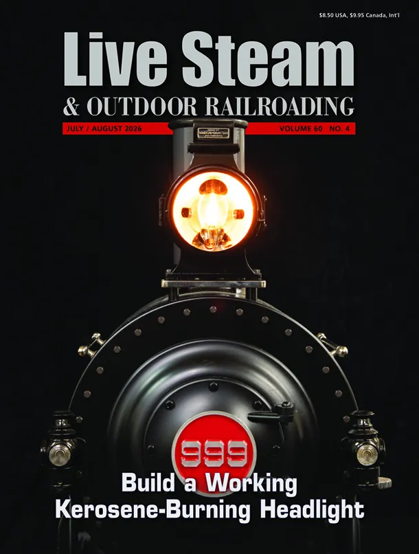 Live-Steam-and-Railroading July 01, 2026 Issue Cover