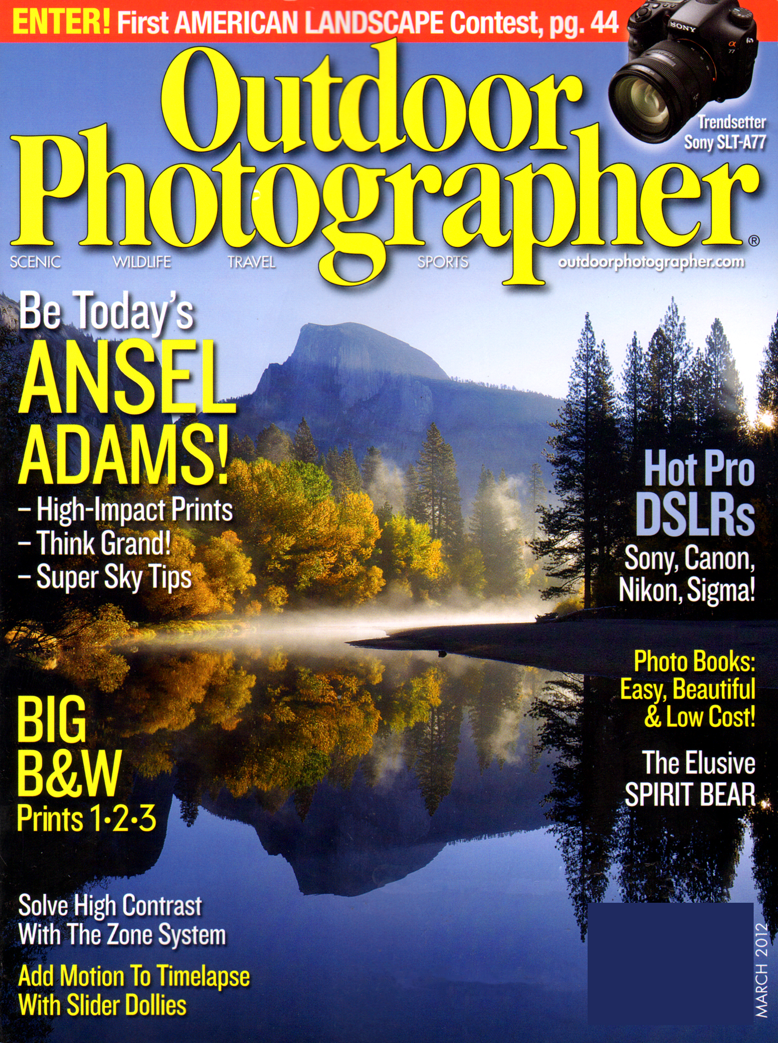 Outdoor-Photographer March 01, 2012 Issue Cover