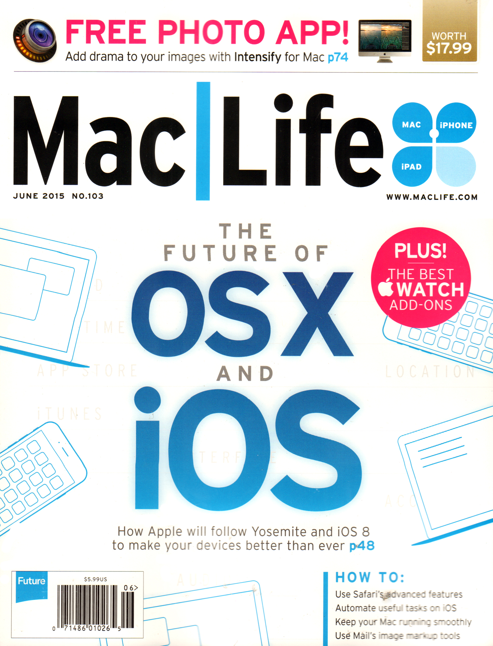 Mac-|-Life June 01, 2015 Issue Cover