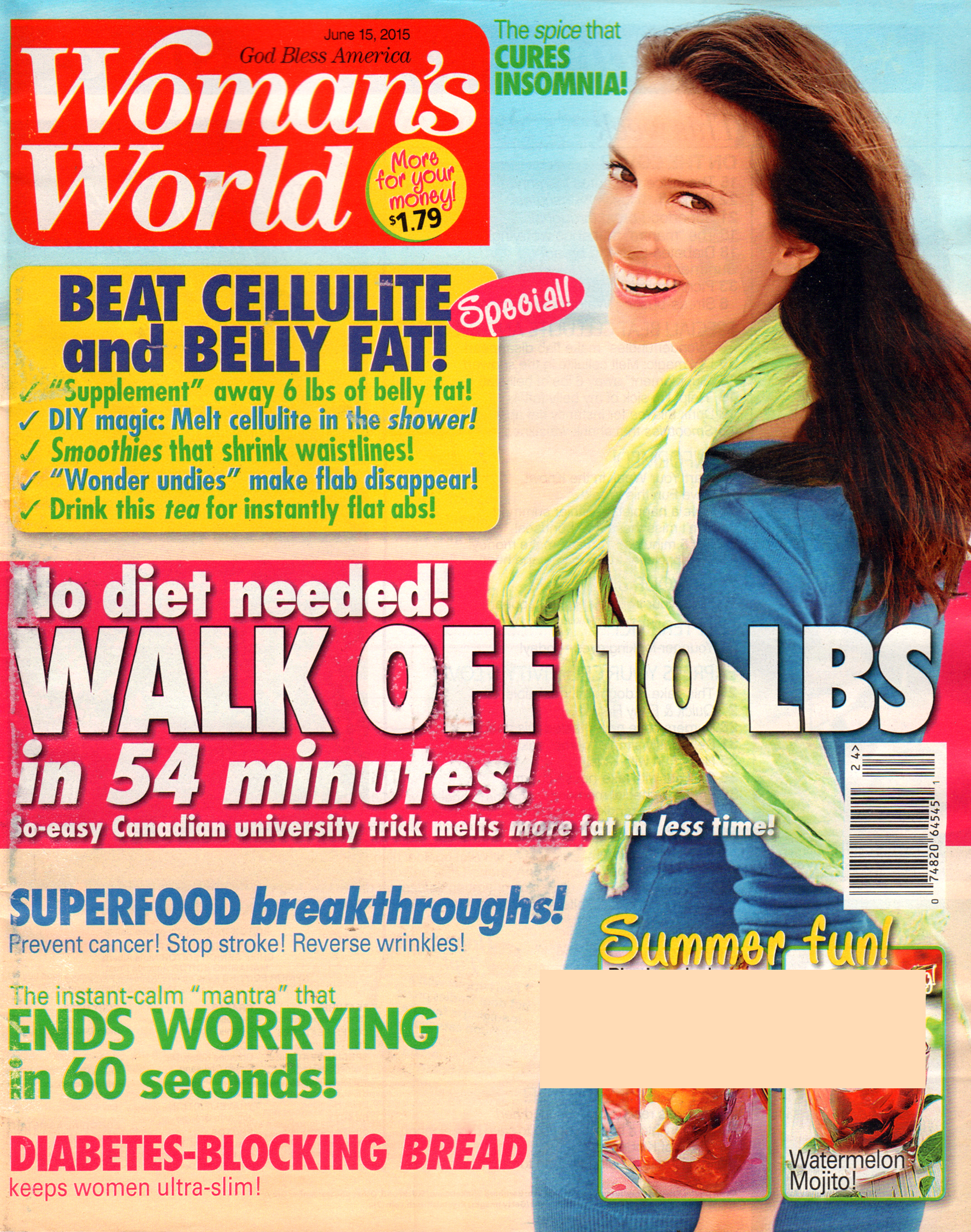 Womans-World June 15, 2015 Issue Cover