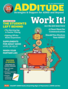 ADDitude September 01, 2023 Issue Cover