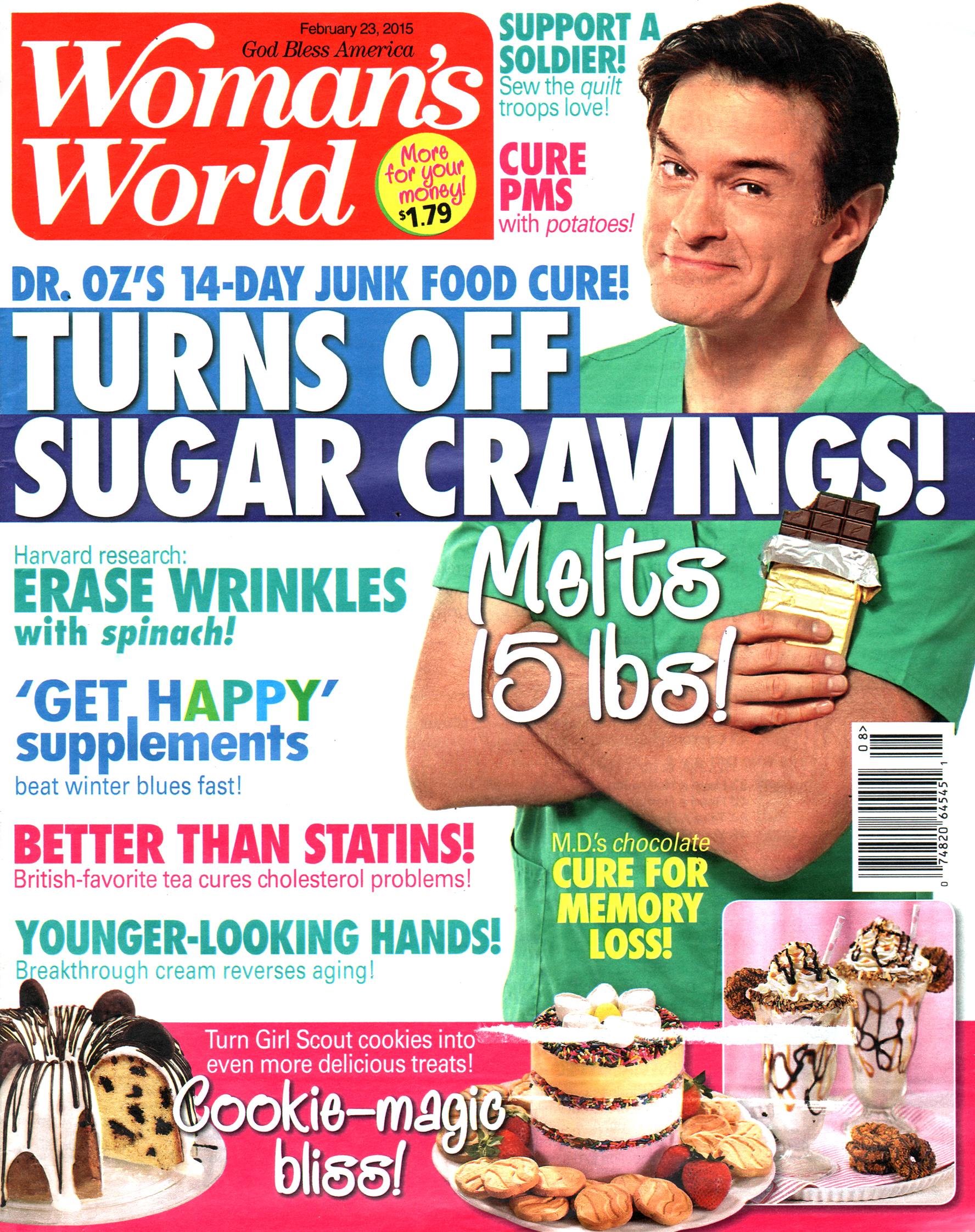 Womans-World February 23, 2015 Issue Cover