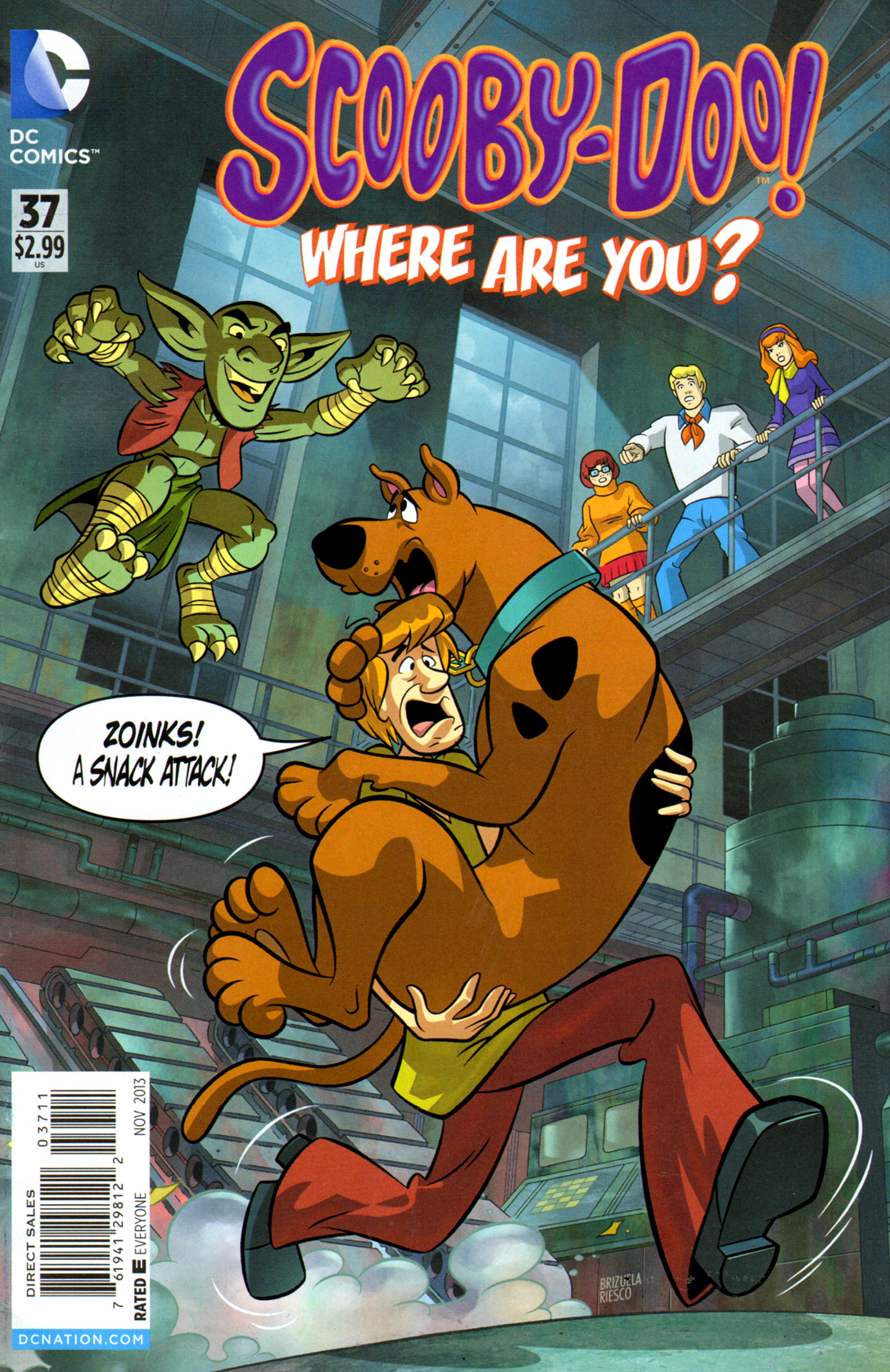 Scooby-Doo-Where-Are-You November 01, 2013 Issue Cover