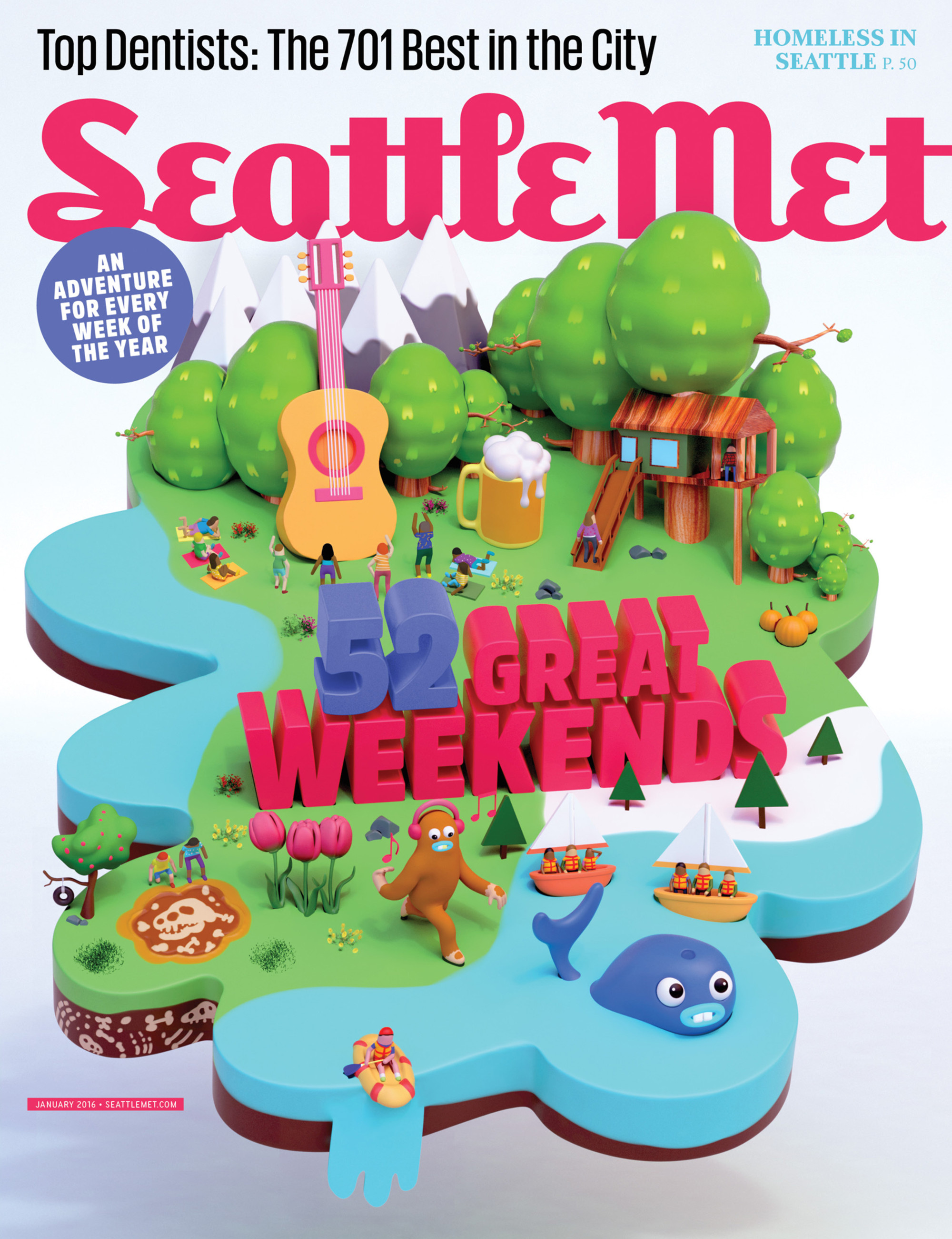 Seattle-Met January 01, 2016 Issue Cover