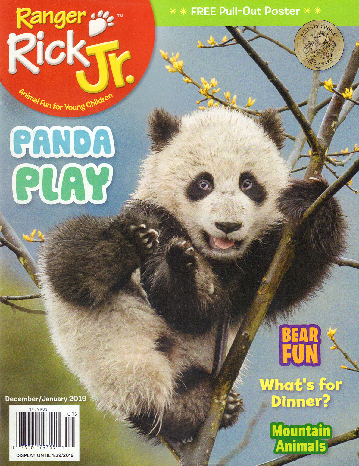 Ranger-Rick-Jr December 01, 2018 Issue Cover