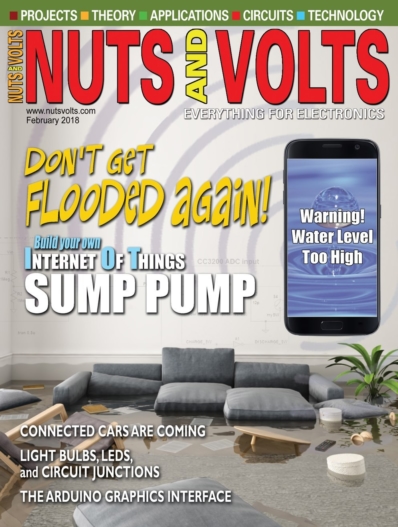 Nuts & Volts February 01, 2018 Issue Cover