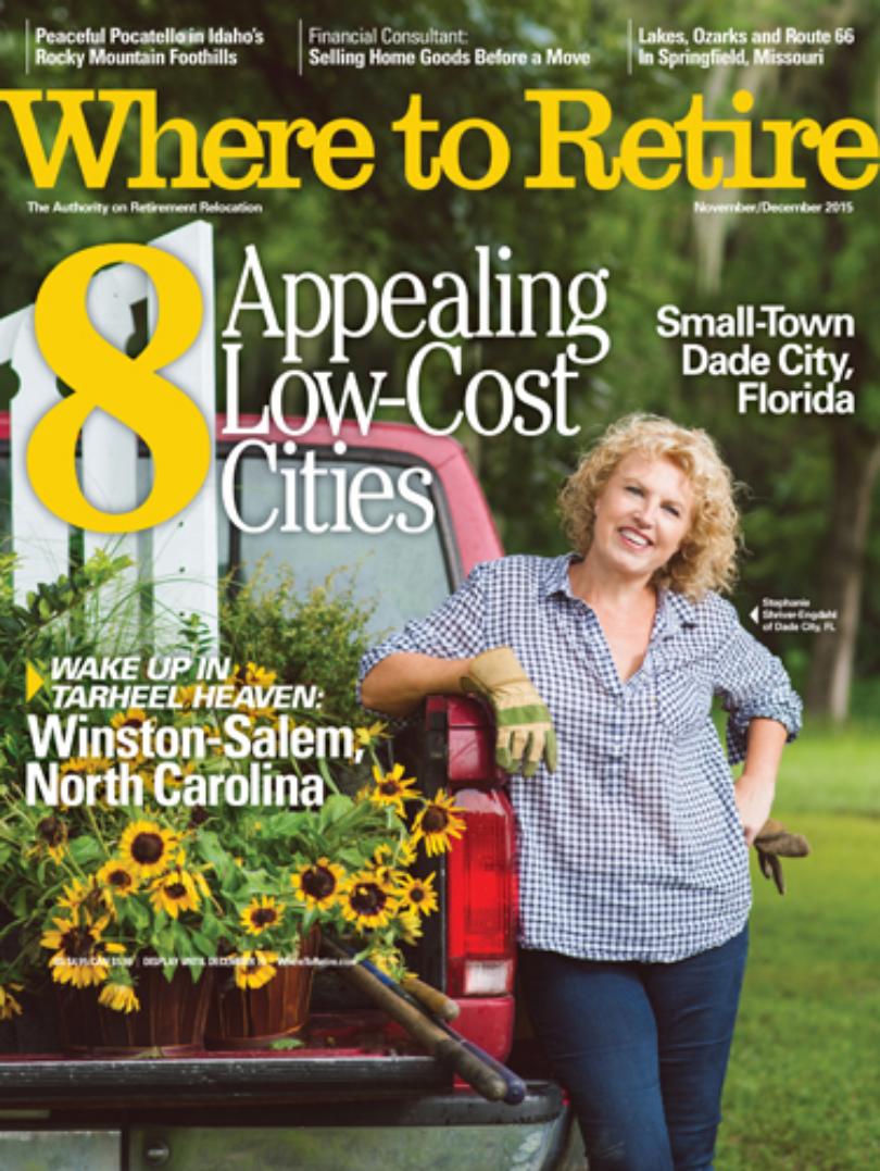 Where-To-Retire November 01, 2015 Issue Cover