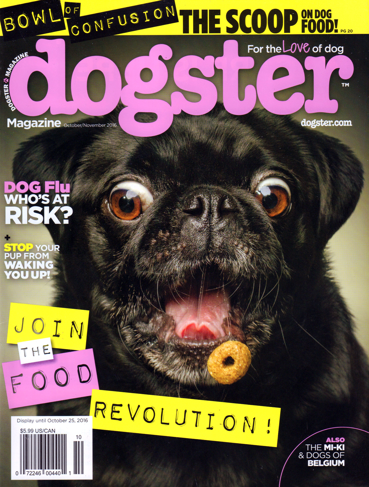 Dogster October 01, 2016 Issue Cover