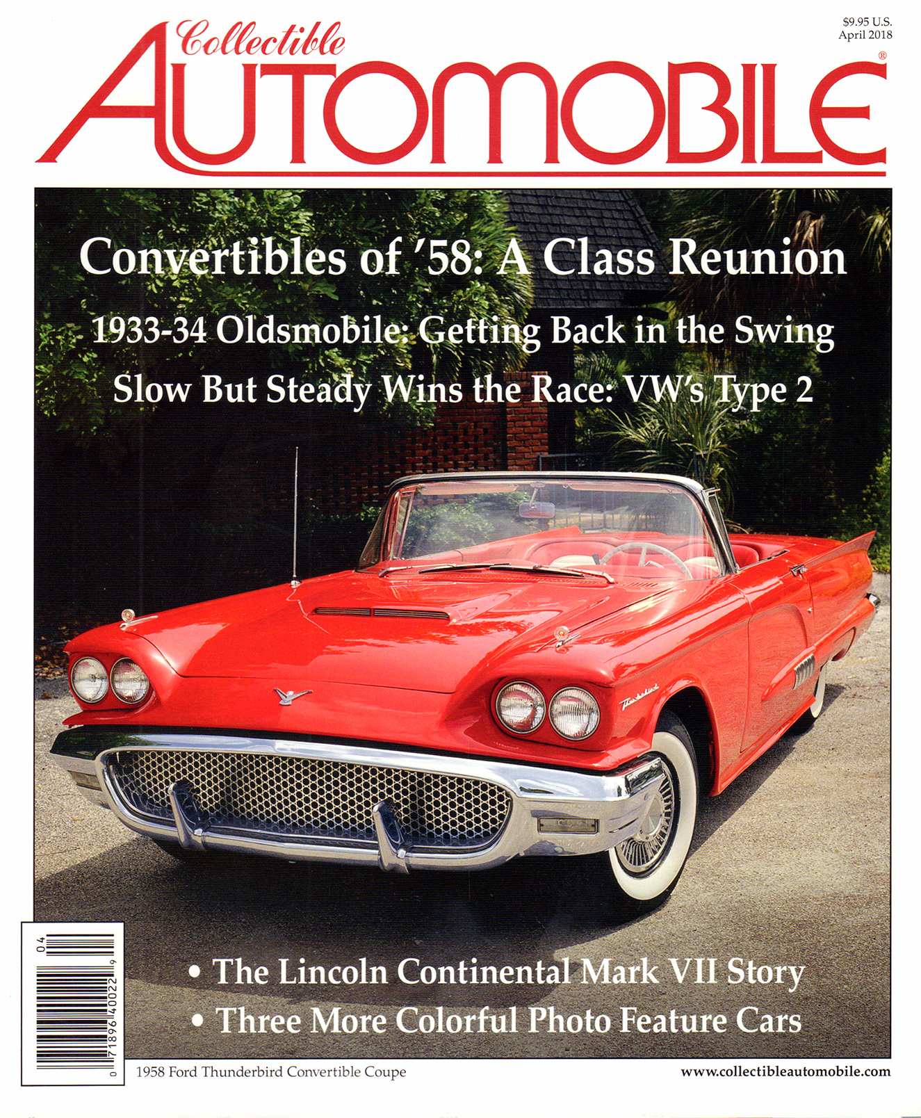 Collectible-Automobile April 01, 2018 Issue Cover