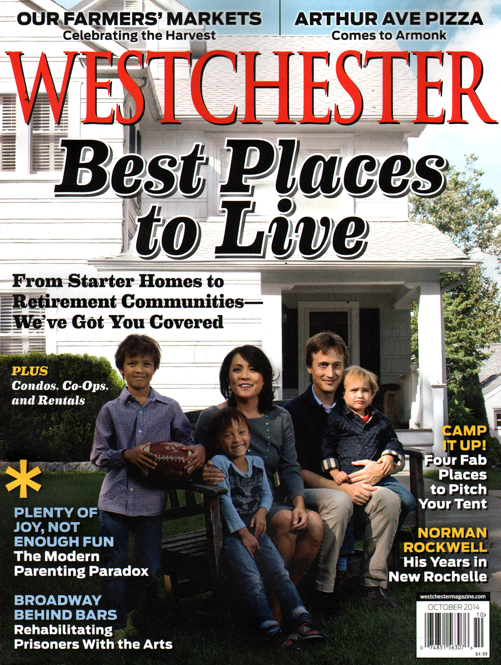 Westchester-Magazine October 01, 2014 Issue Cover