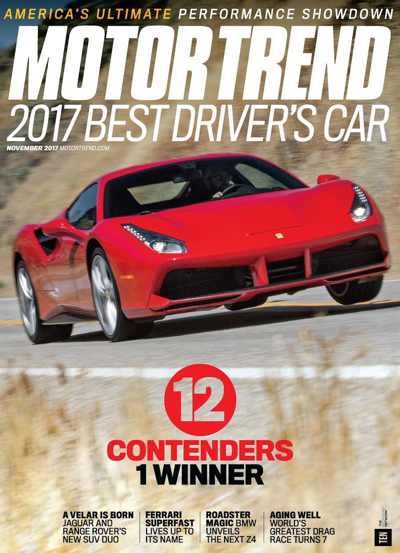 Motor-Trend November 01, 2017 Issue Cover