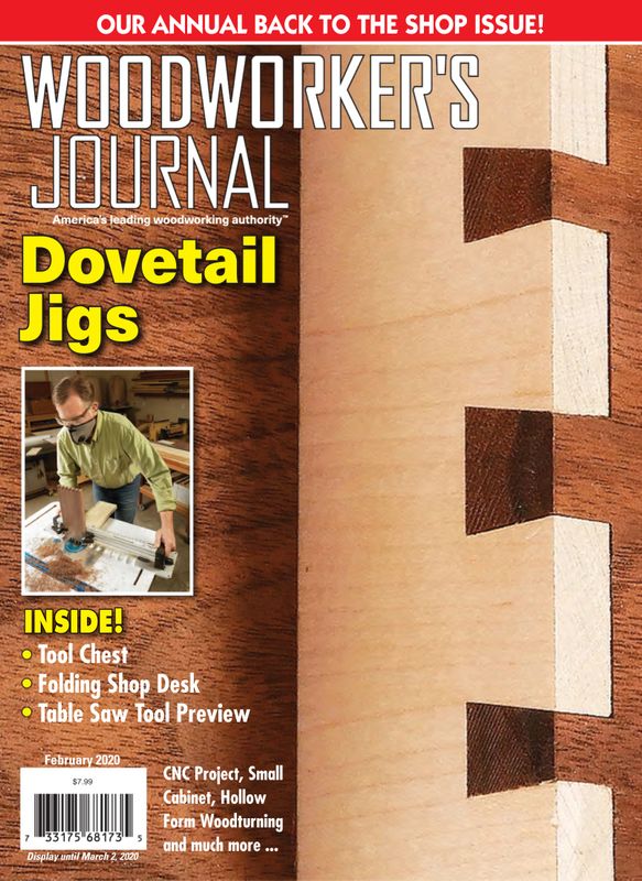 Woodworkers-Journal February 01, 2020 Issue Cover