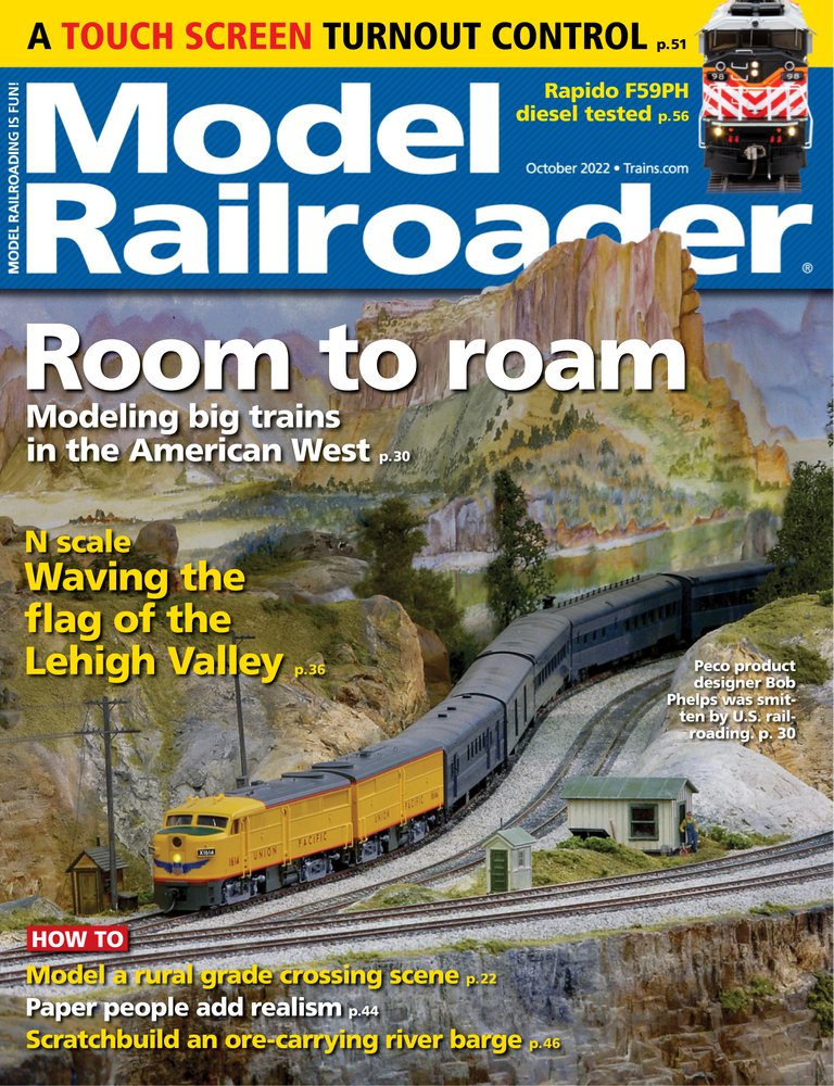 model-railroader October 01, 2022 Issue Cover