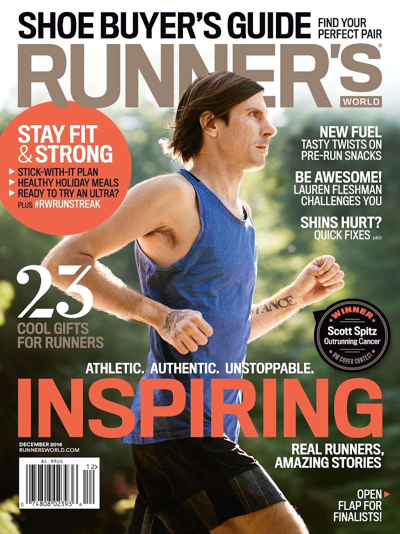 Runners-World December 01, 2014 Issue Cover