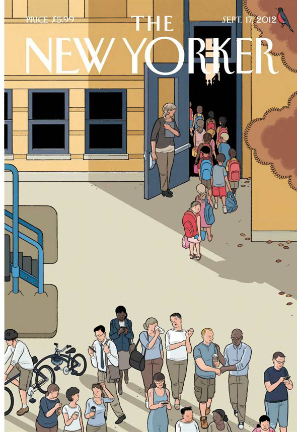 The-New-Yorker September 17, 2012 Issue Cover