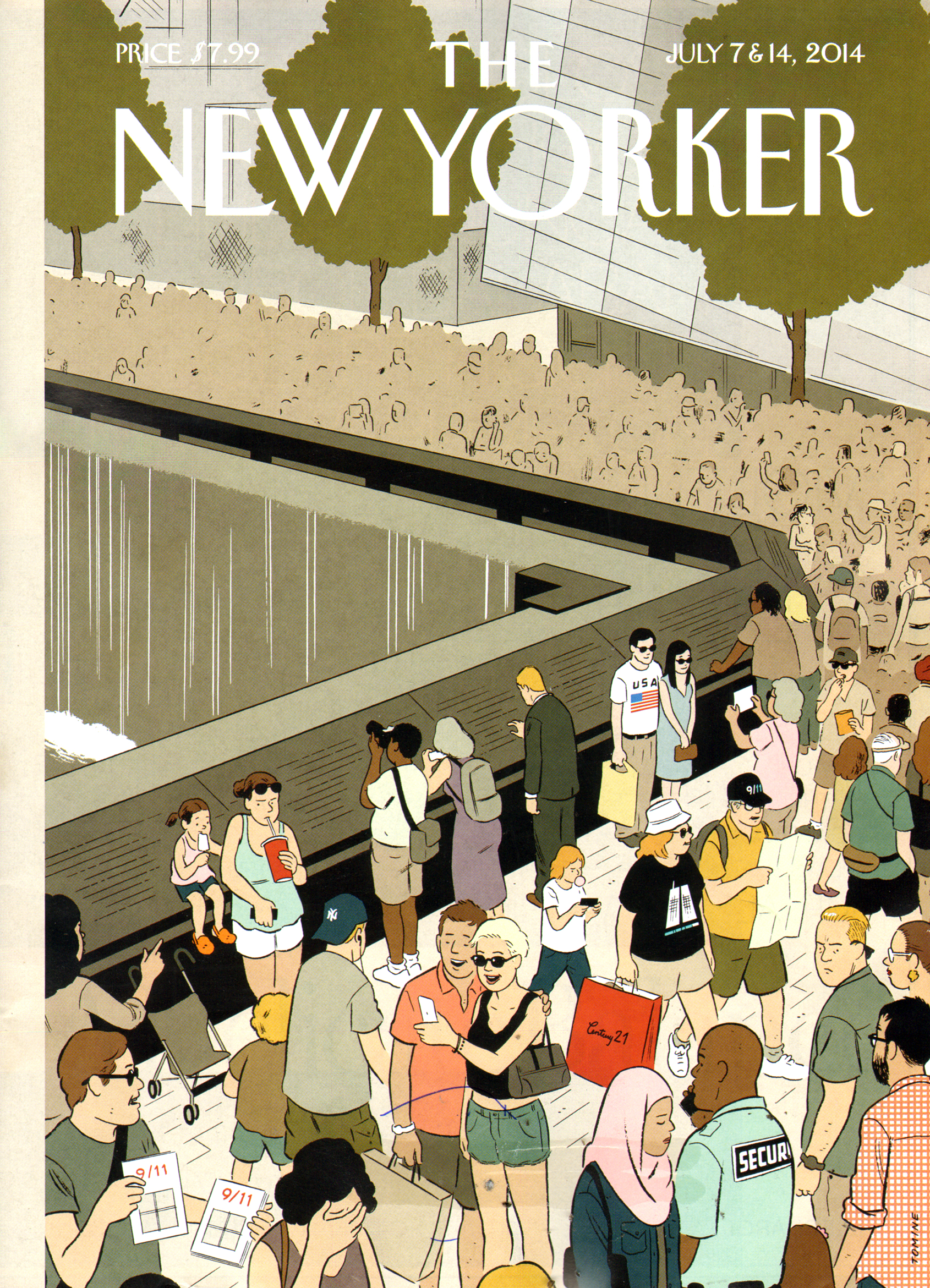 The-New-Yorker July 07, 2014 Issue Cover