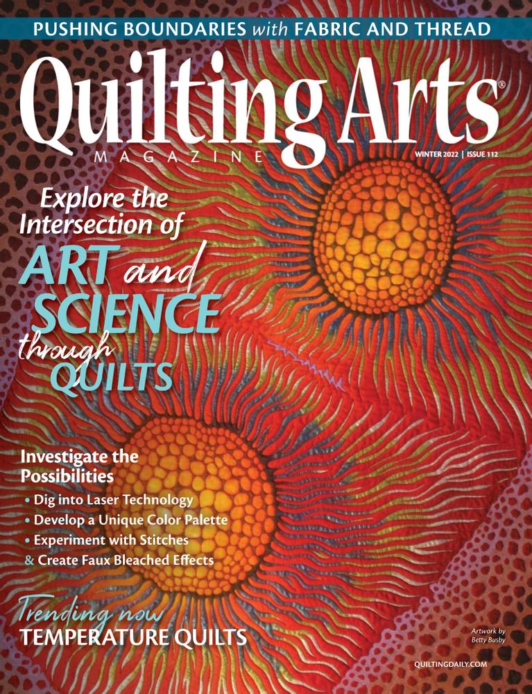 Quilting-Arts December 01, 2021 Issue Cover