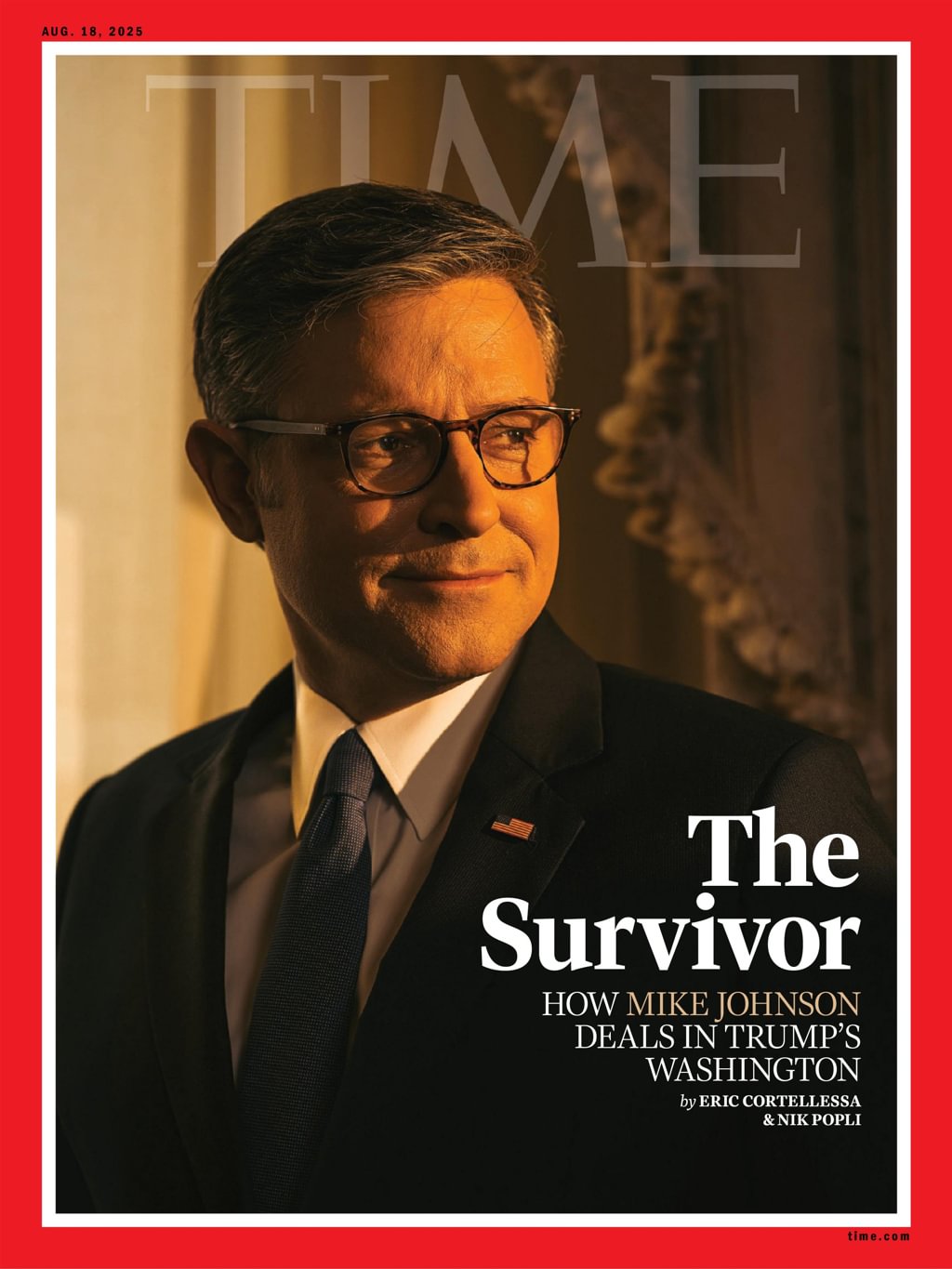 Time August 18, 2025 Issue Cover