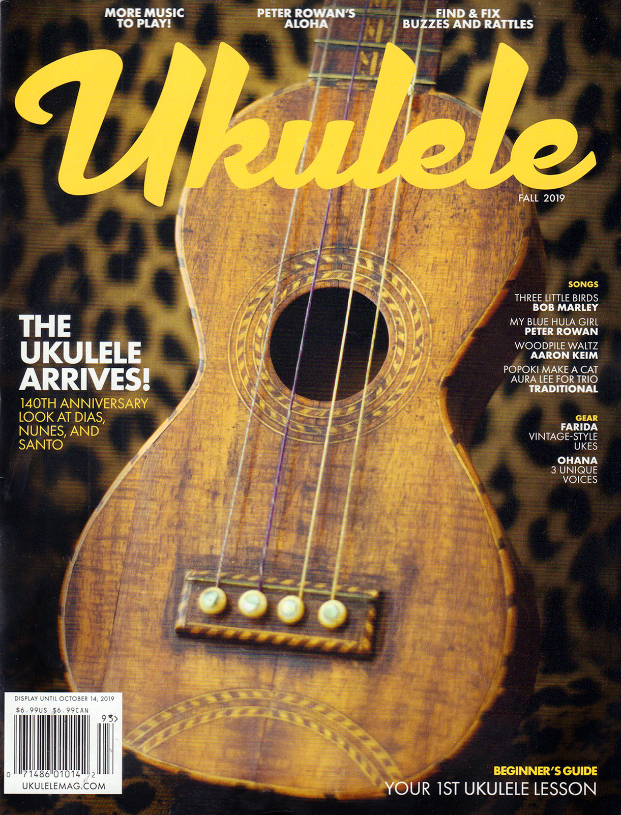 Ukulele September 01, 2019 Issue Cover