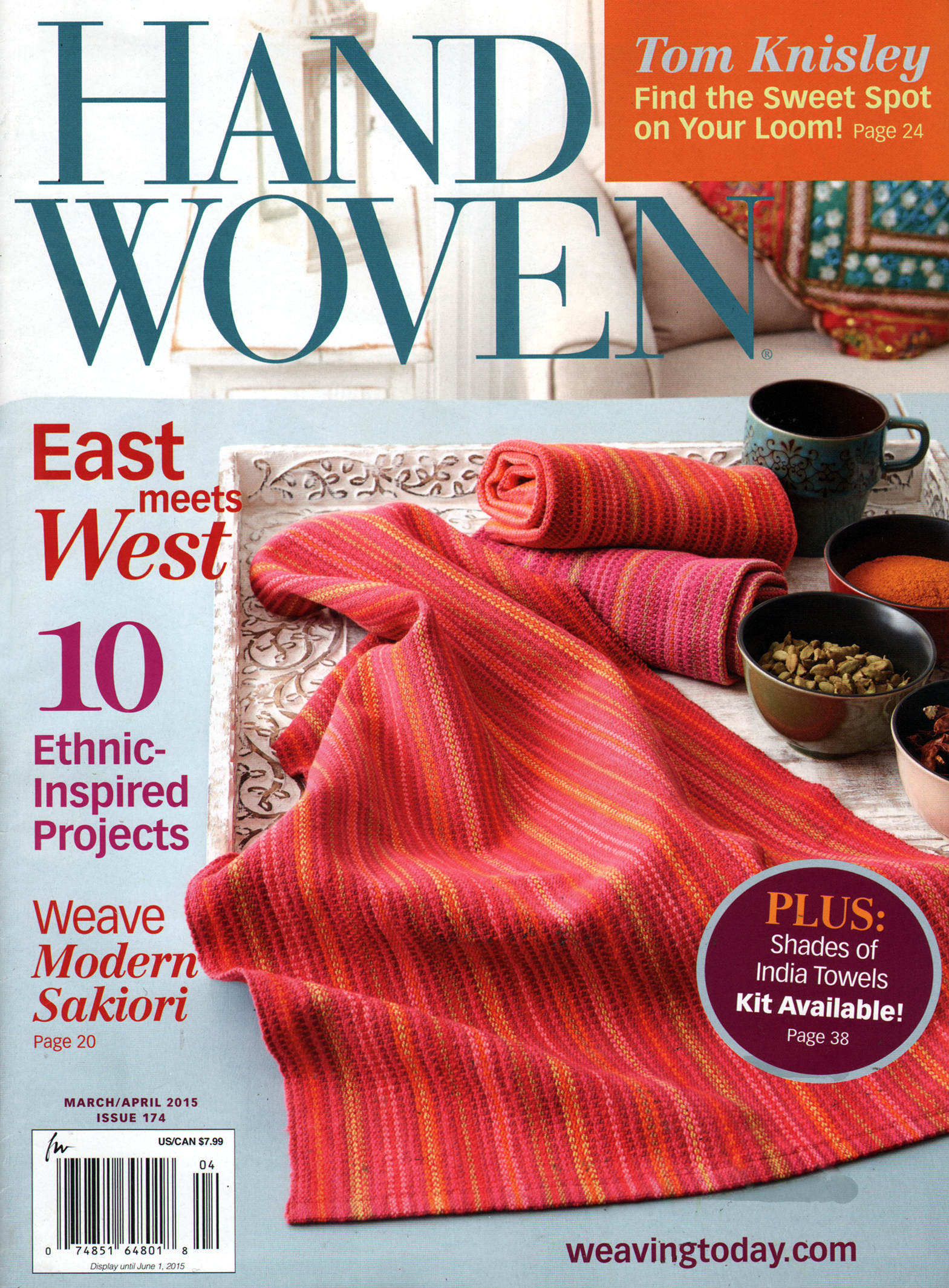 Handwoven March 01, 2015 Issue Cover