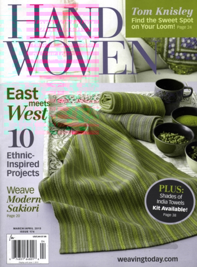 Handwoven March 01, 2015 Issue Cover