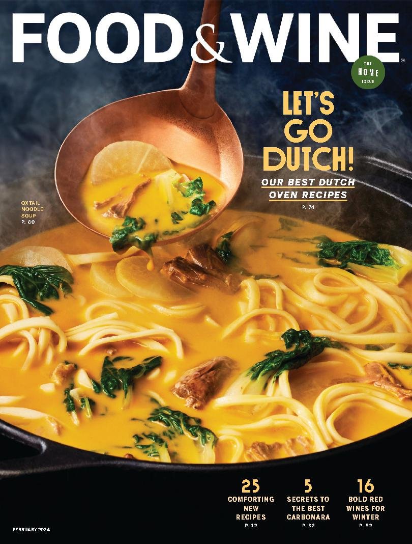 Food-and-Wine February 01, 2024 Issue Cover