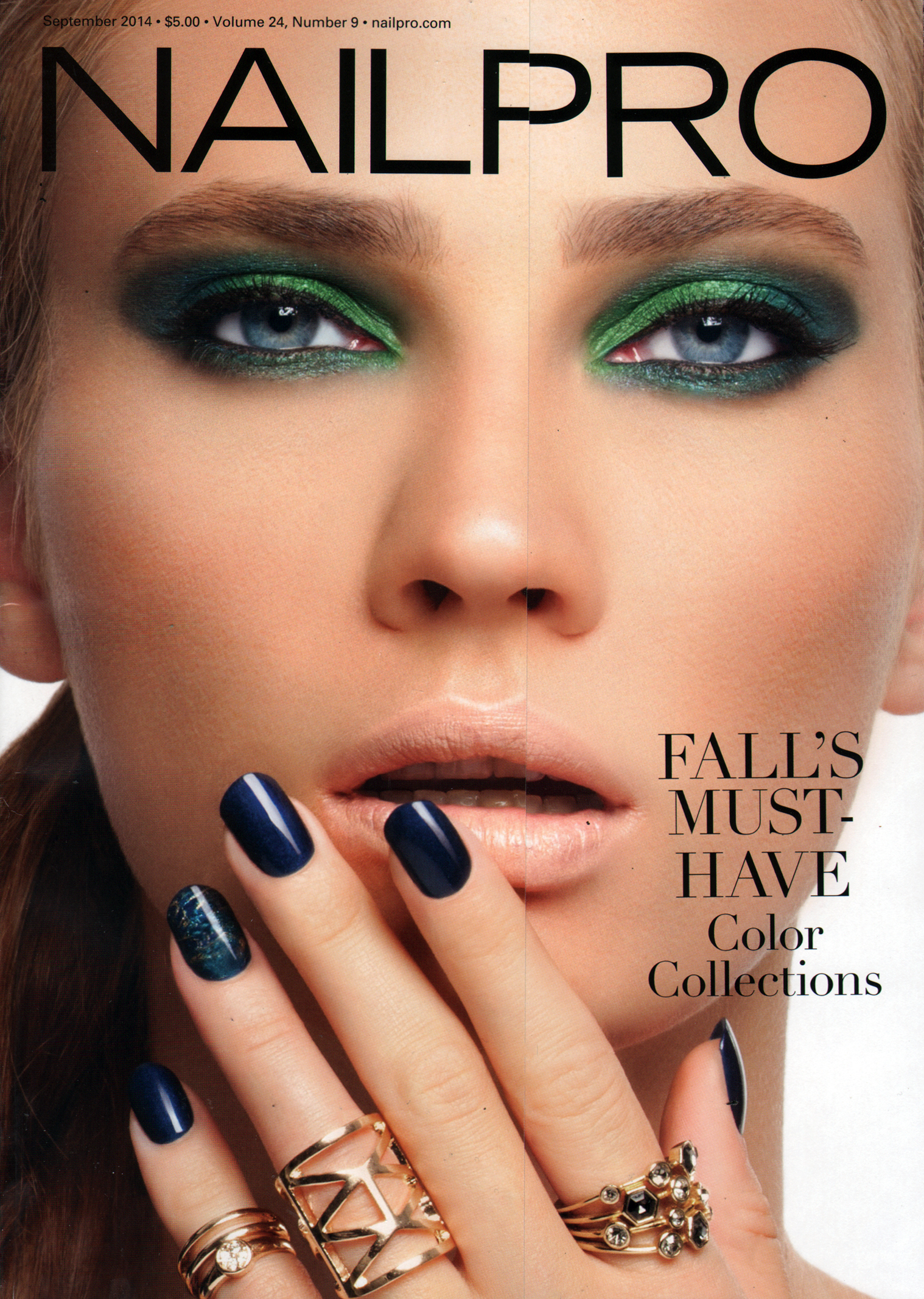 Nailpro September 01, 2014 Issue Cover