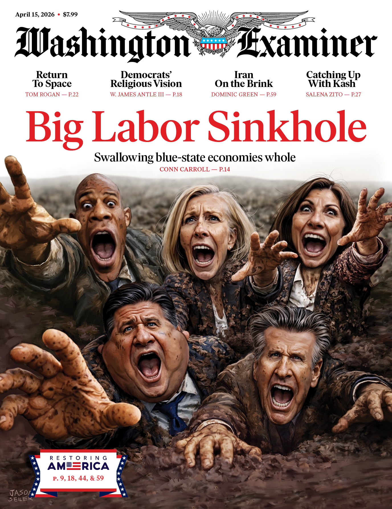 Washington-Examiner April 15, 2026 Issue Cover