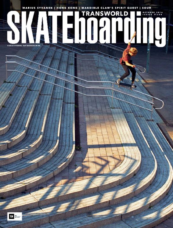 Transworld-SKATEboarding October 01, 2016 Issue Cover