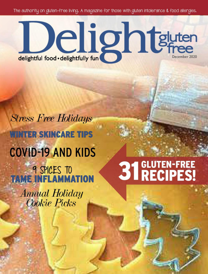 Delight-Gluten-Free December 01, 2020 Issue Cover
