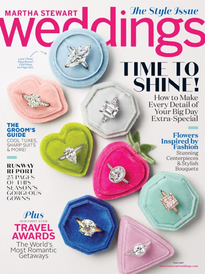 Martha-Stewart-Weddings September 01, 2017 Issue Cover