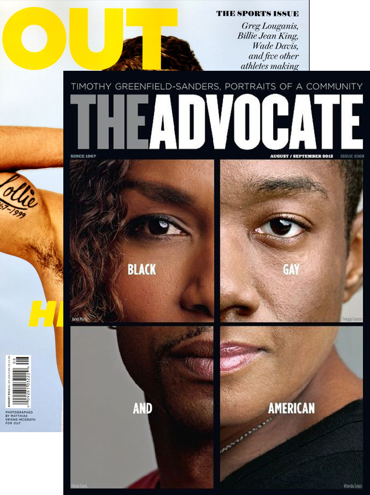 Out-and-The-Advocate-Edition August 01, 2013 Issue Cover
